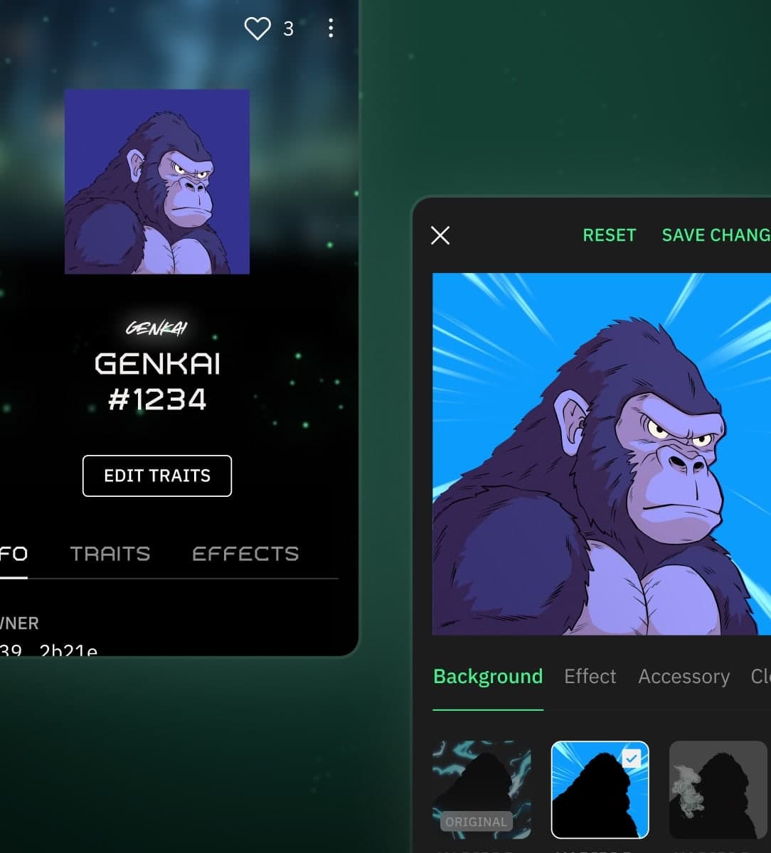 PFP editor responsive views