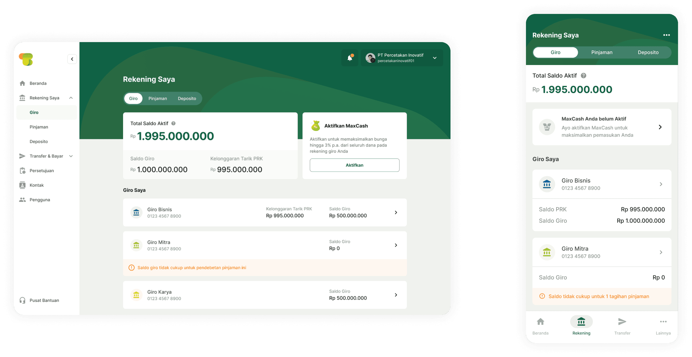 BTPN TouchBiz App Preview