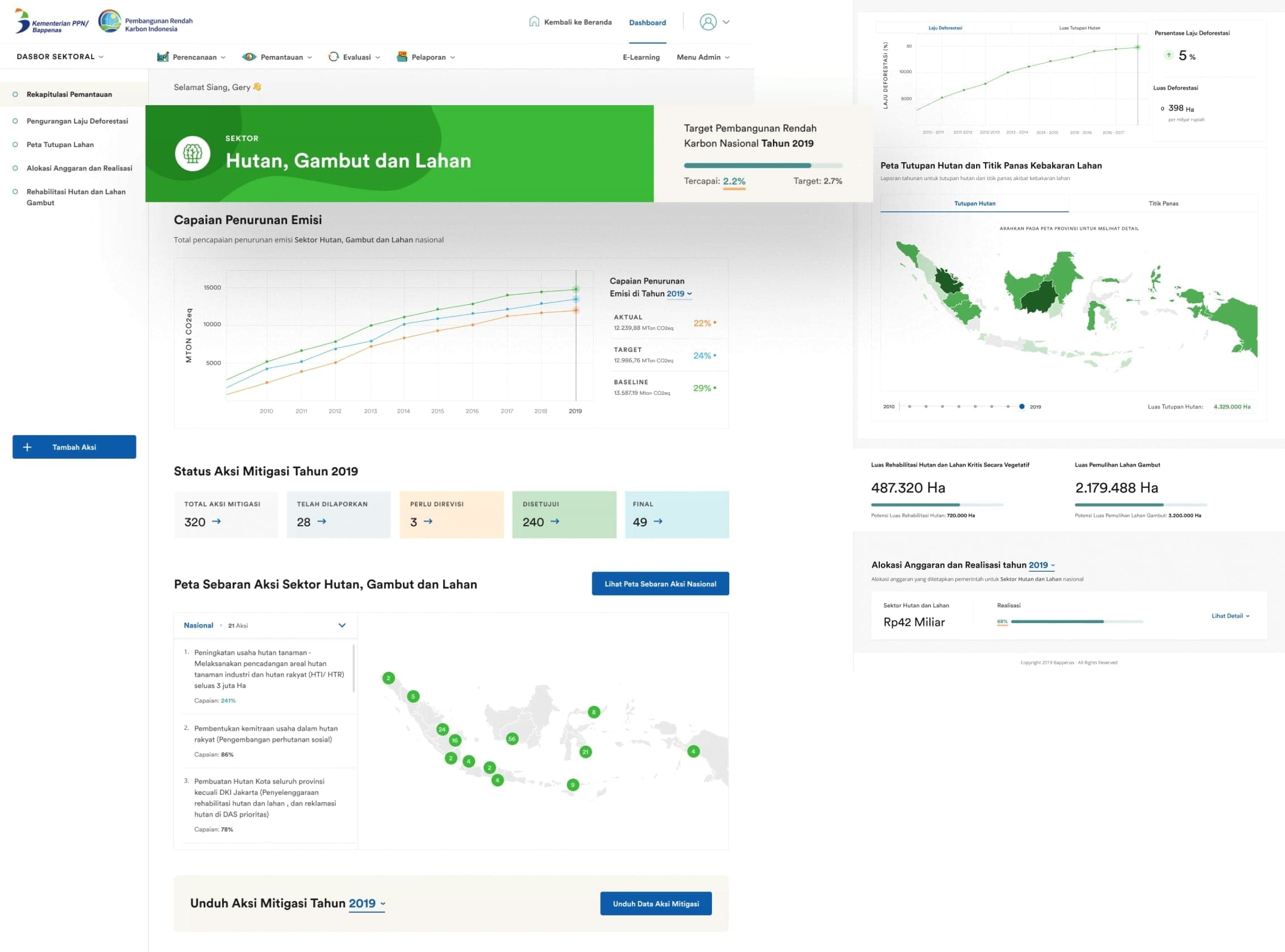 Kehutanan Feature Screenshot