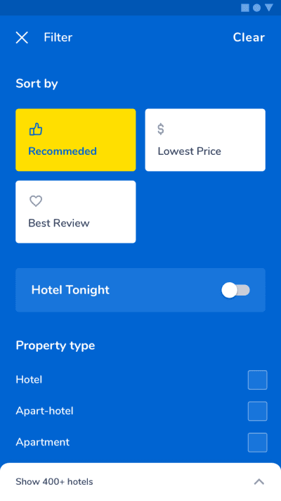 Tiket.com user profile dashboard
