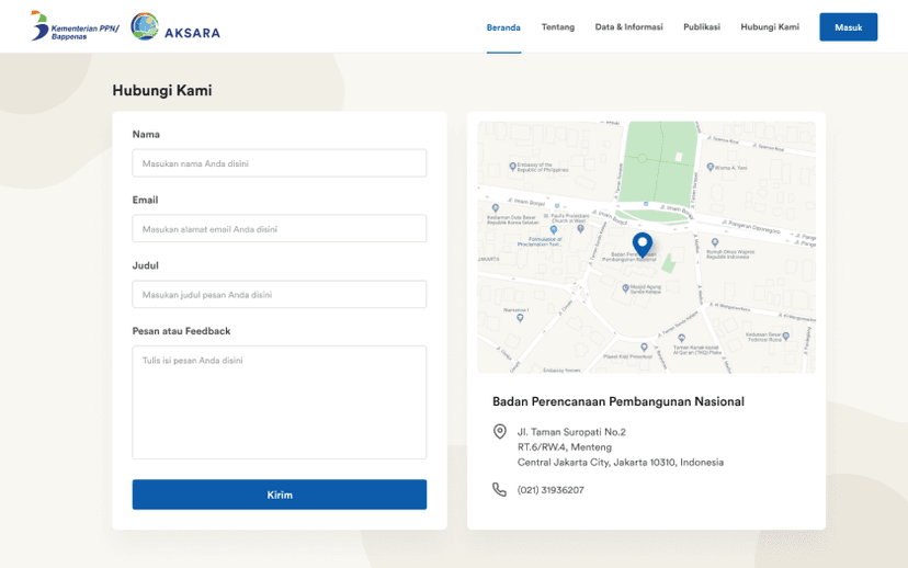 Aksara Interface View 8