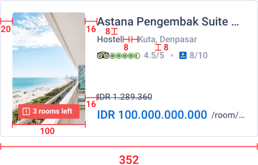 Tiket.com style guide - Buttons